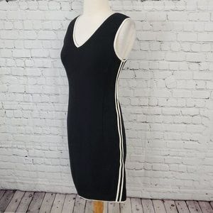 Lida baday cotton black and white dress